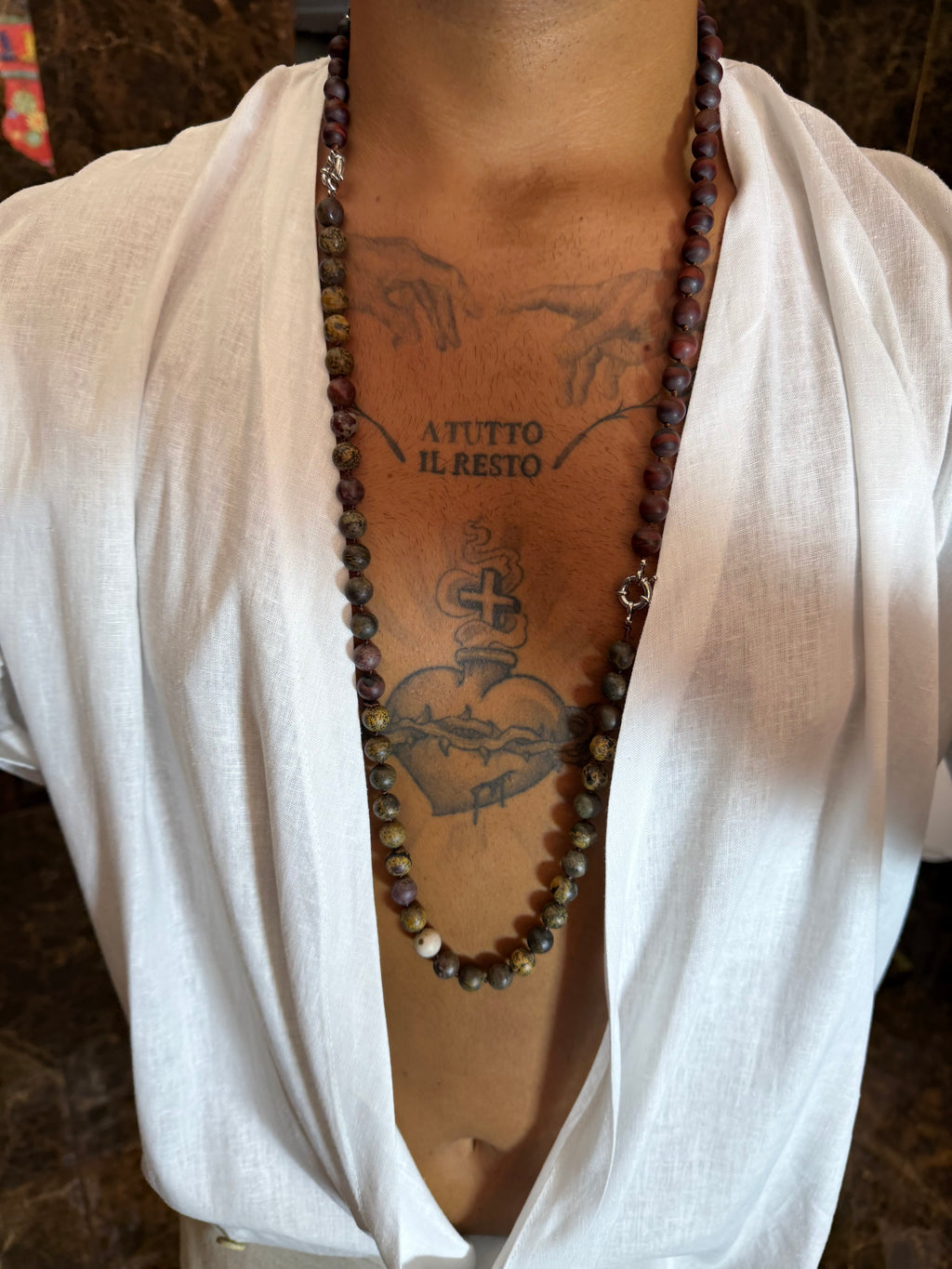 COLLANA PIETRA AZZURRA