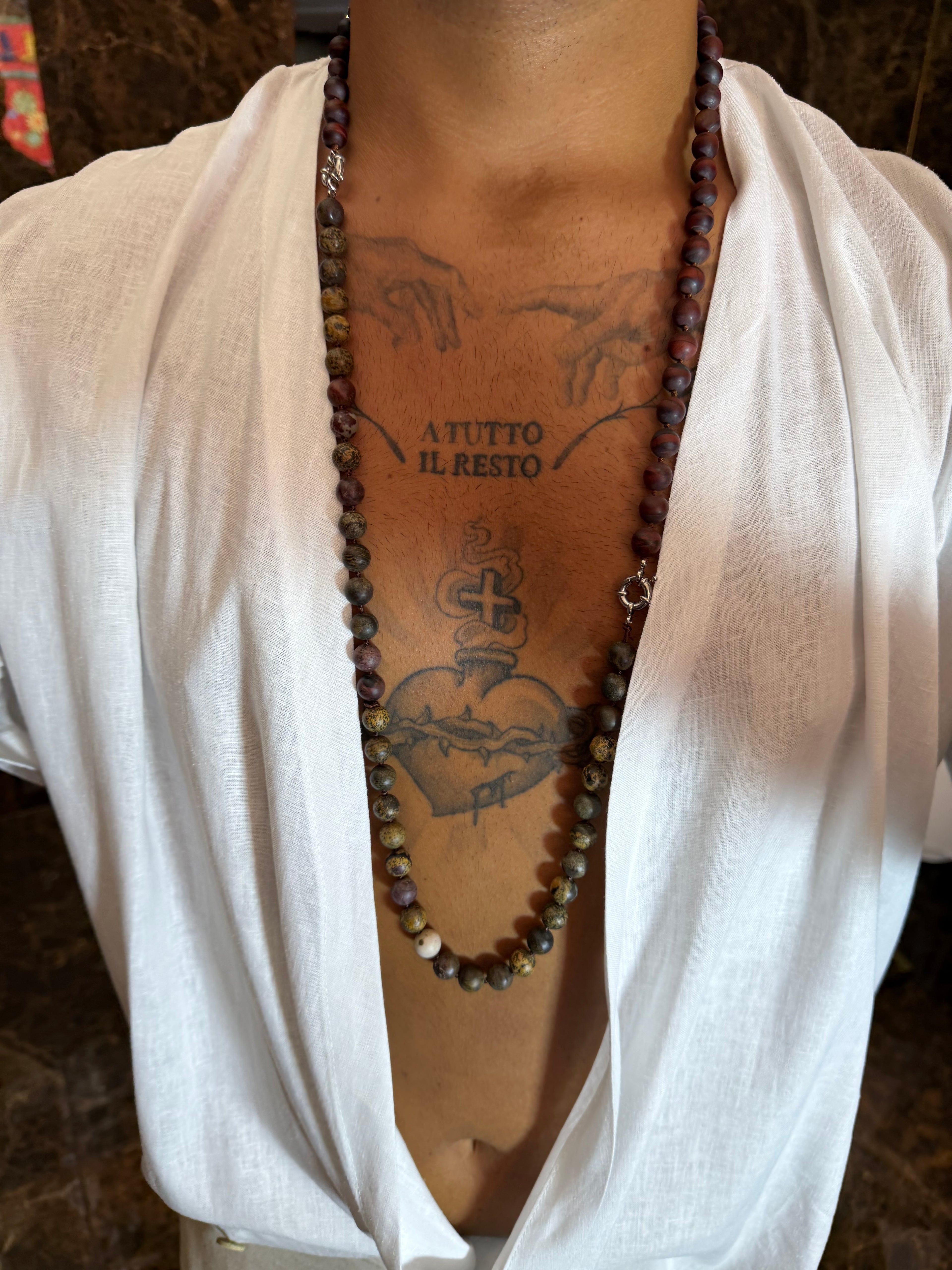 COLLANA PIETRA AZZURRA