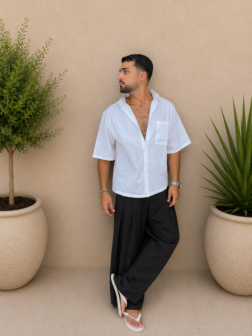 CAMICIA MEZZA MANICA