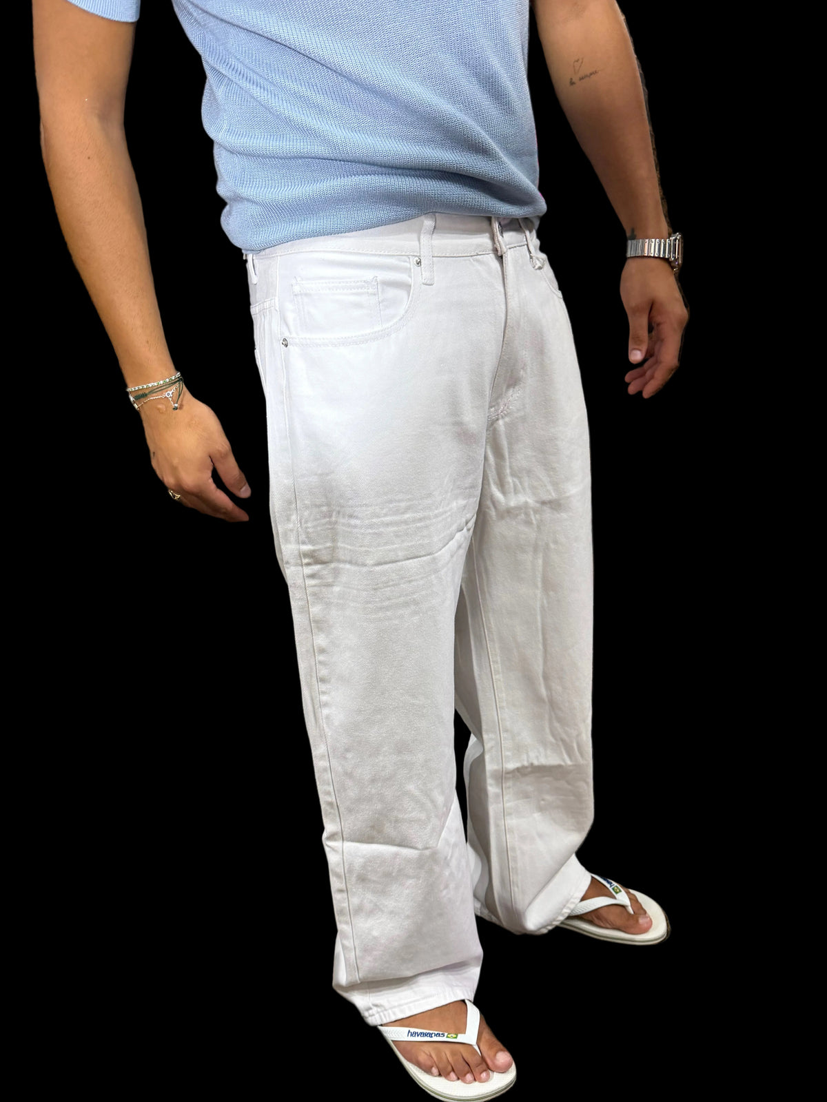 JEANS WHITE