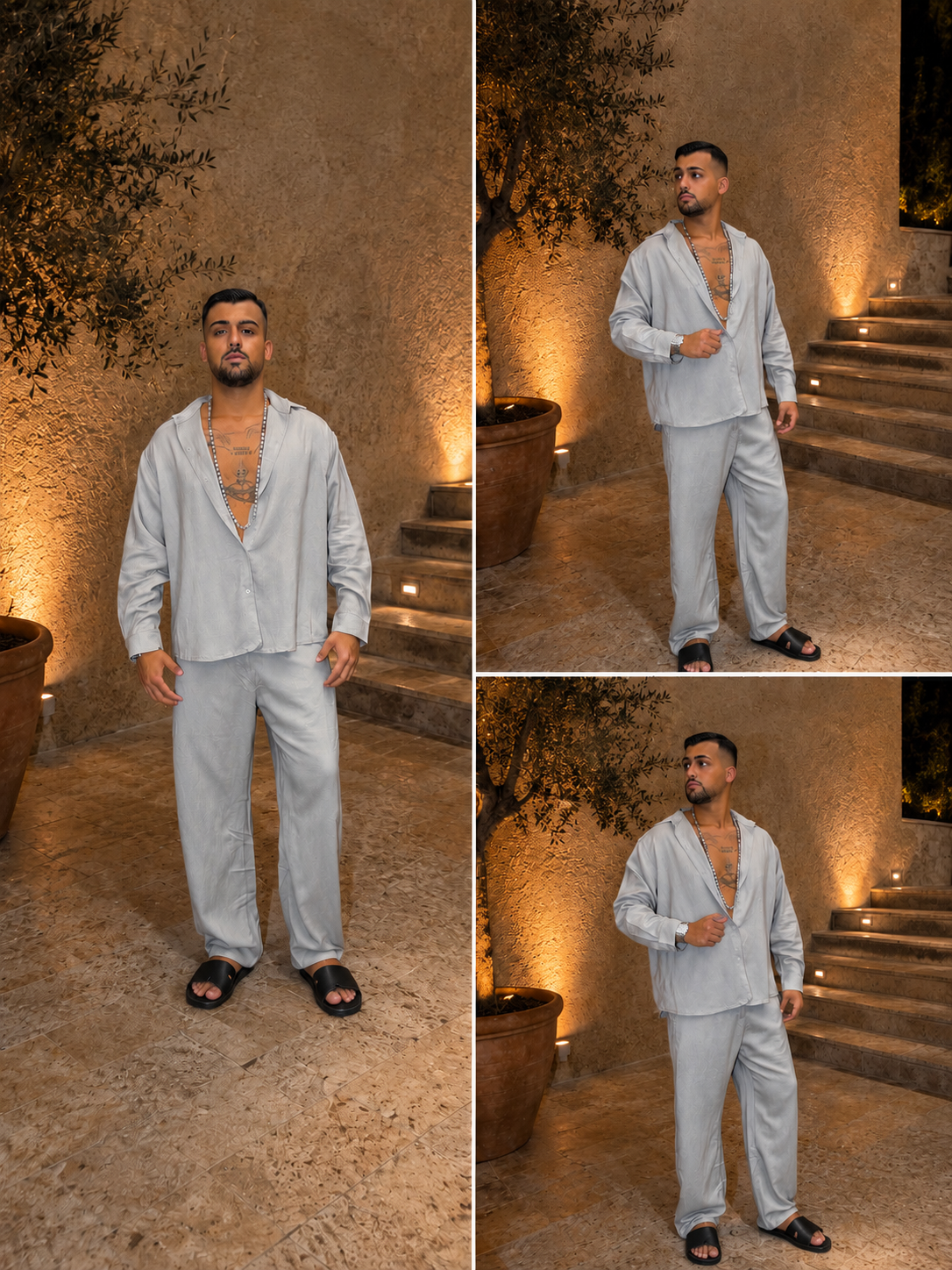 COORDINATO CAPRI GRIGIO