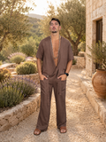 MEZZO KIMONO BROWN